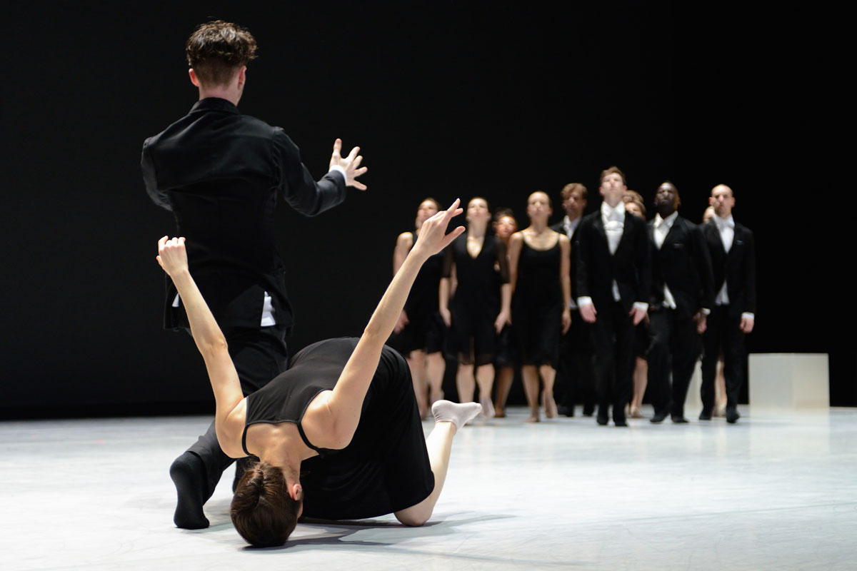 The company of Petite Cérémonie. Photo credit: Michael Slobodian