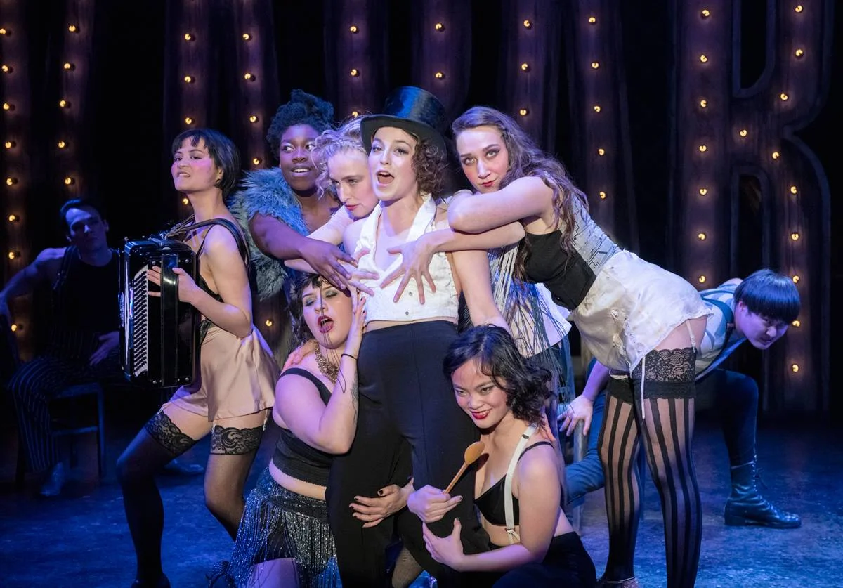 The company of Studio 58’s Cabaret. Photo credit: David Cooper