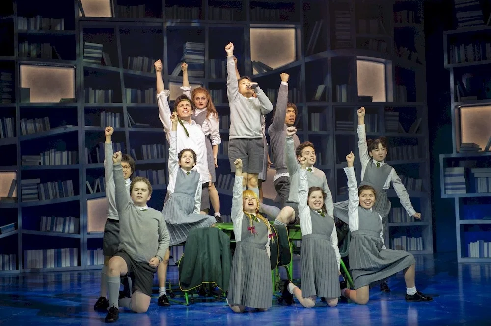 The cast of Matilda The Musical. Photo credit: David Cooper