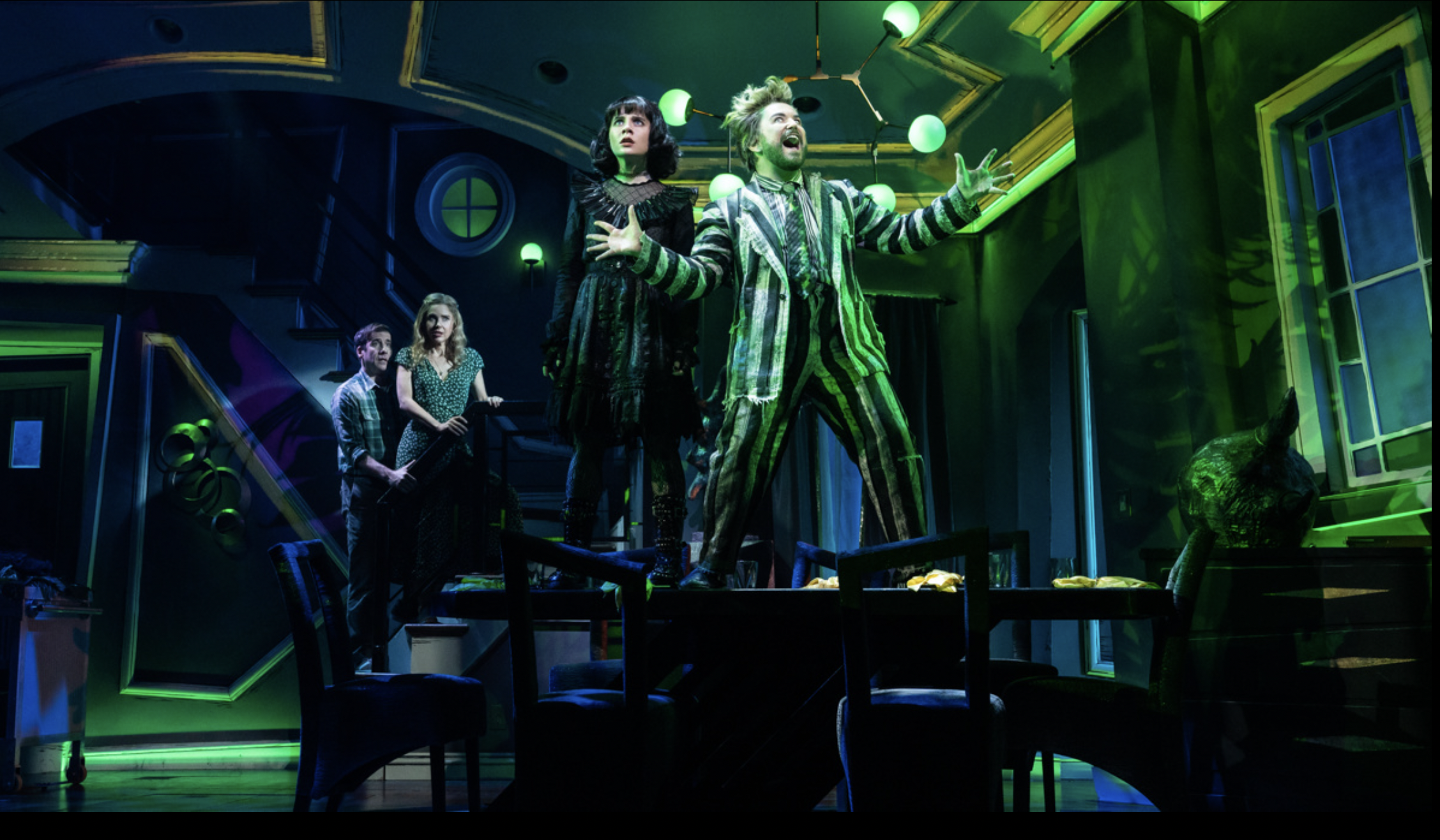Beetlejuice the Musical is a world of whacked-out fun