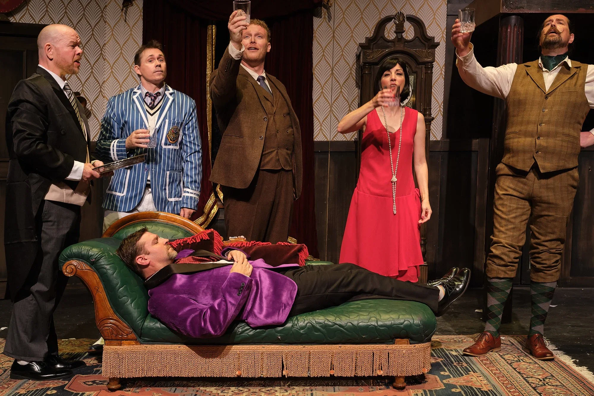 Black Box Theatre Co.'s The Play That Goes Wrong gets the chaos right