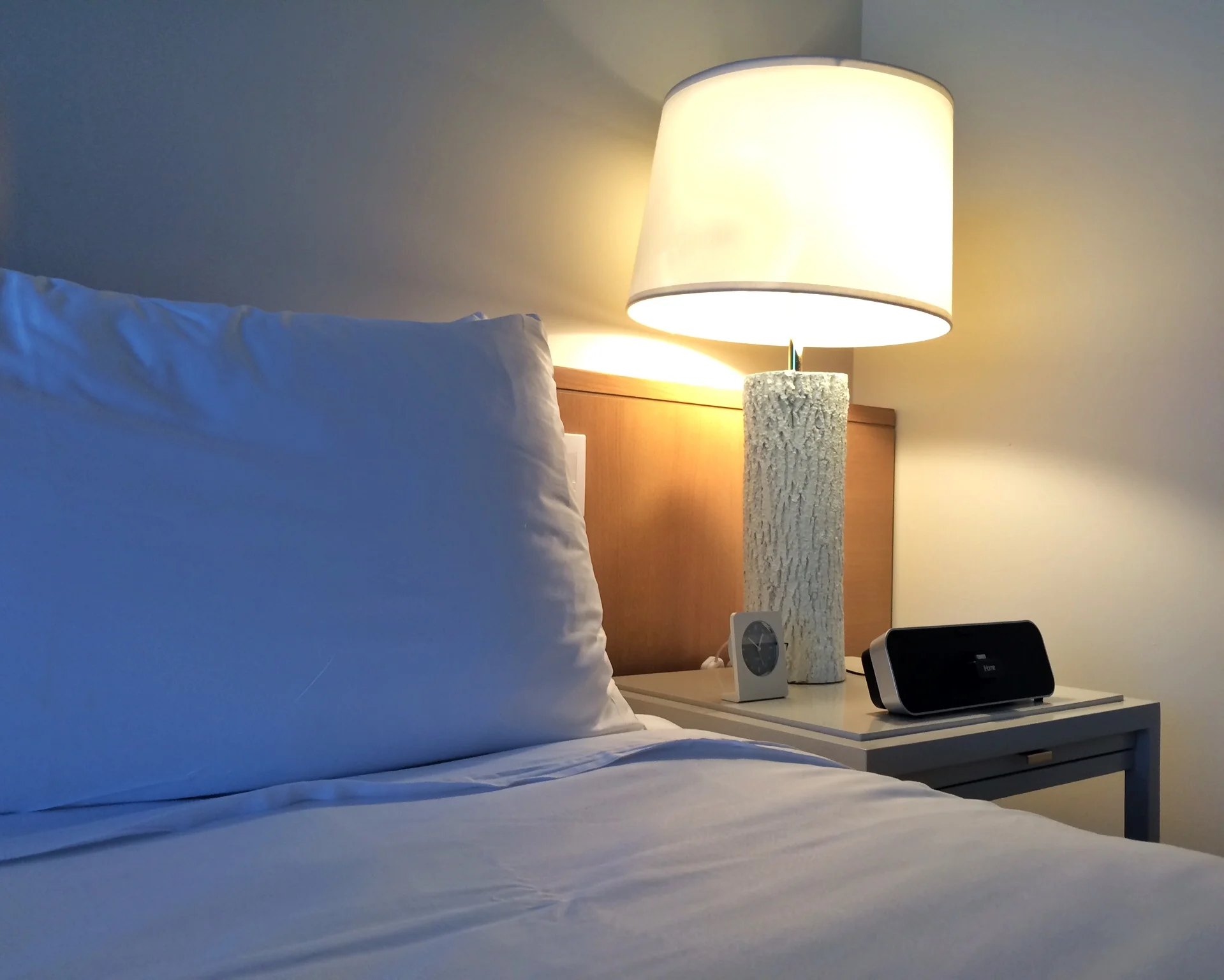 The lamps had to be my favorite and the bed was super cozy, which is really all that matters.