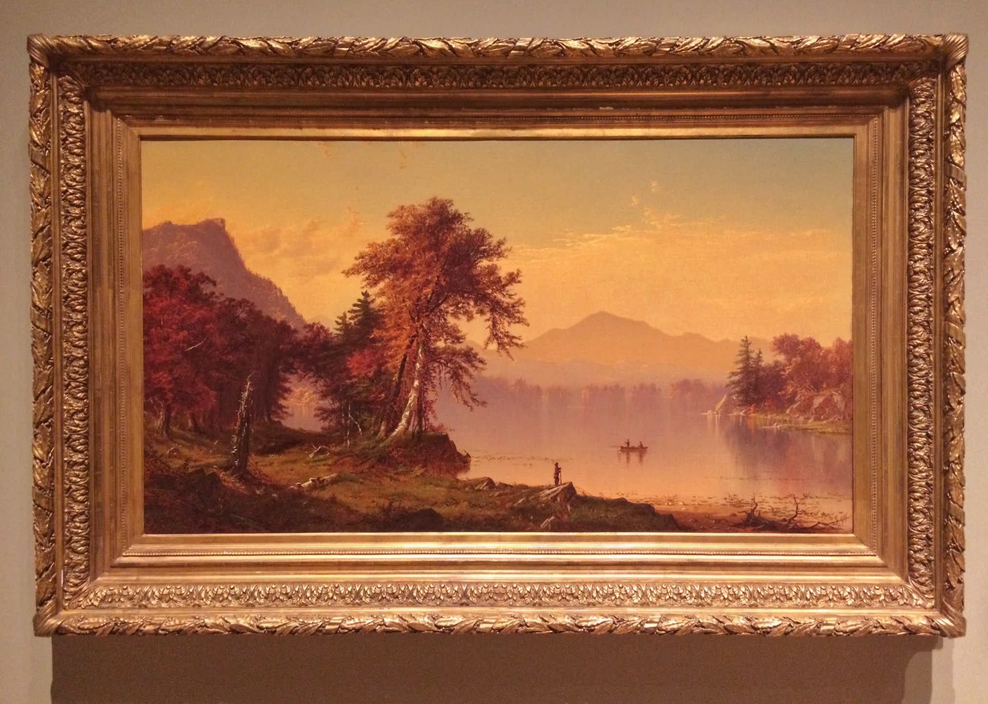 Alfred Thompson Bricher, View of Mount Washington , 1864.