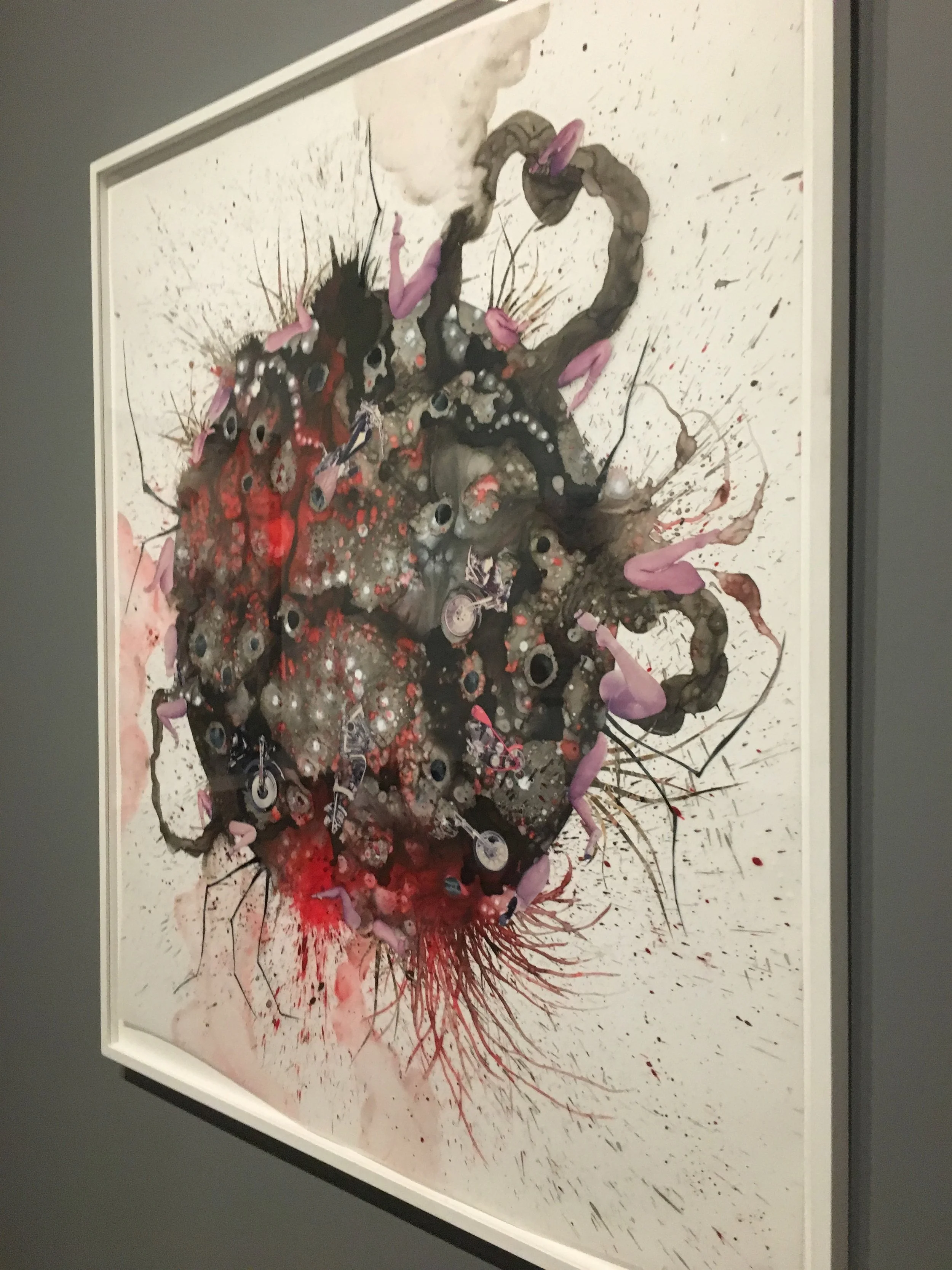 Wangechi Mutu, Untitled from Tumors , 2004.