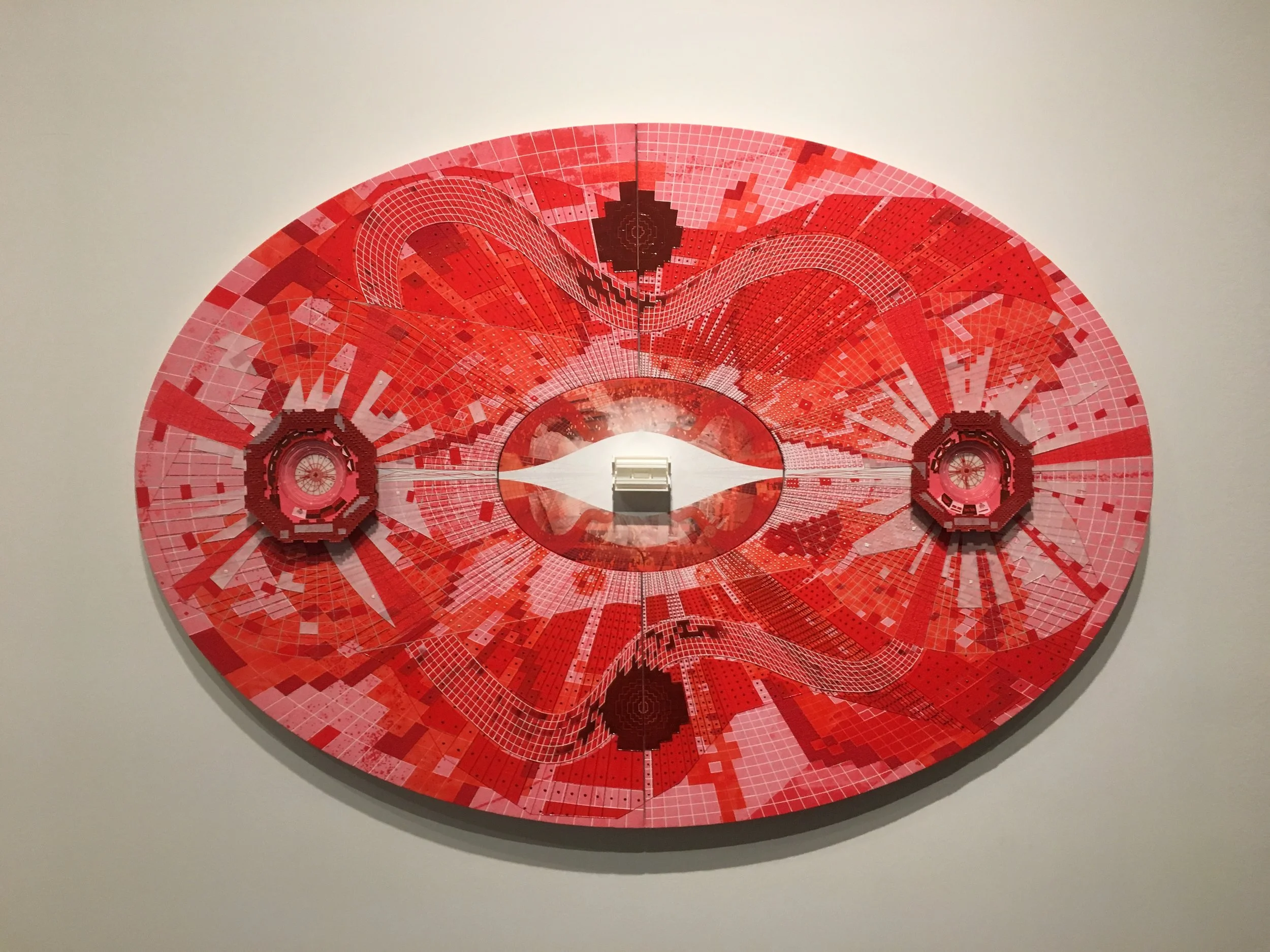 Pedro Barbeito, LHC Red from The God Particle, 2014
