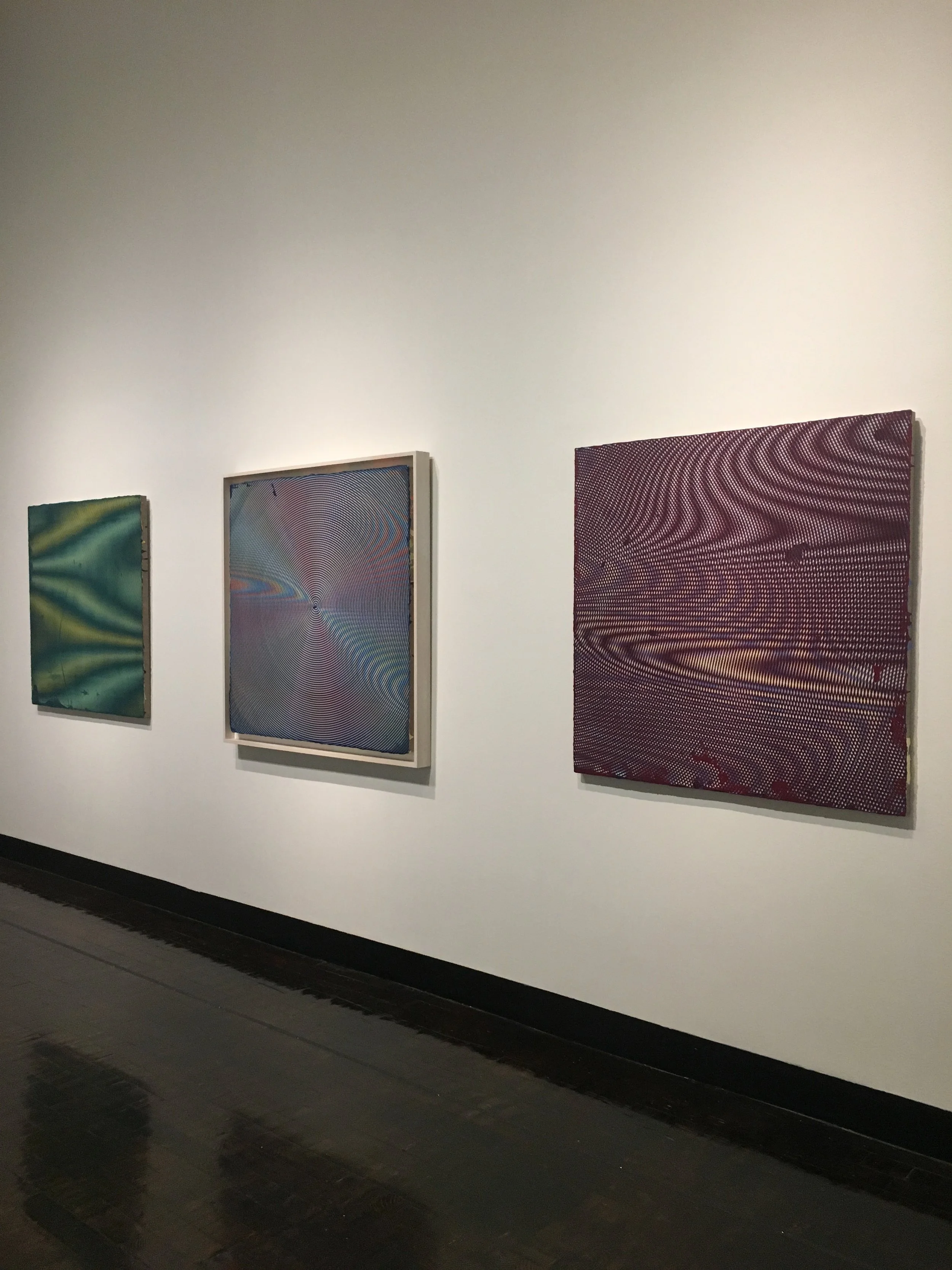 Anoka Faruqee, (Left to Right) 2013P-83 (Wave), 2013P-68, 2013P-85, 2013.