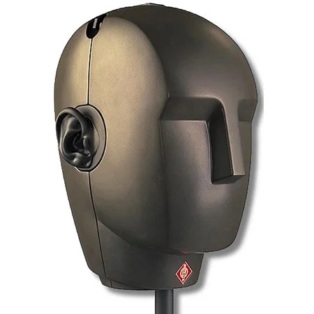 Here is a binaural microphone.
