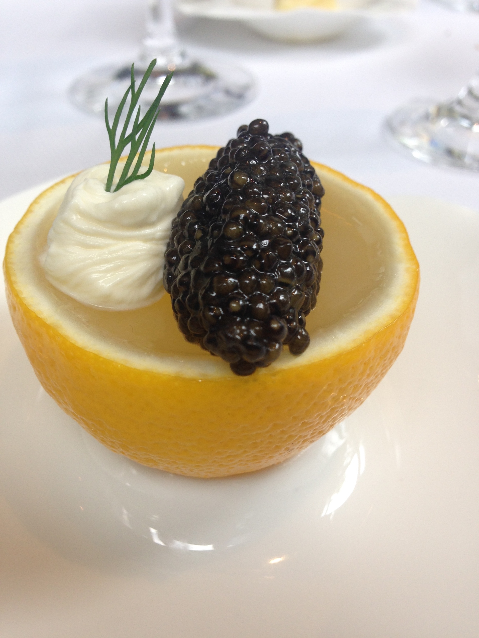 Caviar at Jean Georges