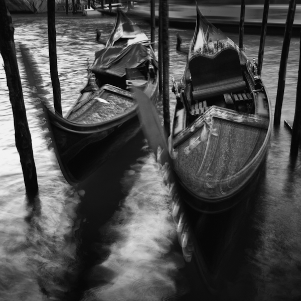 two gondolas