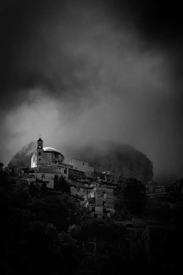 hilltop in positano