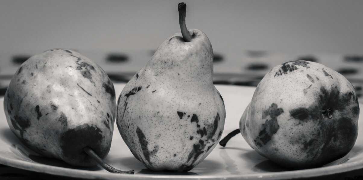 three pears