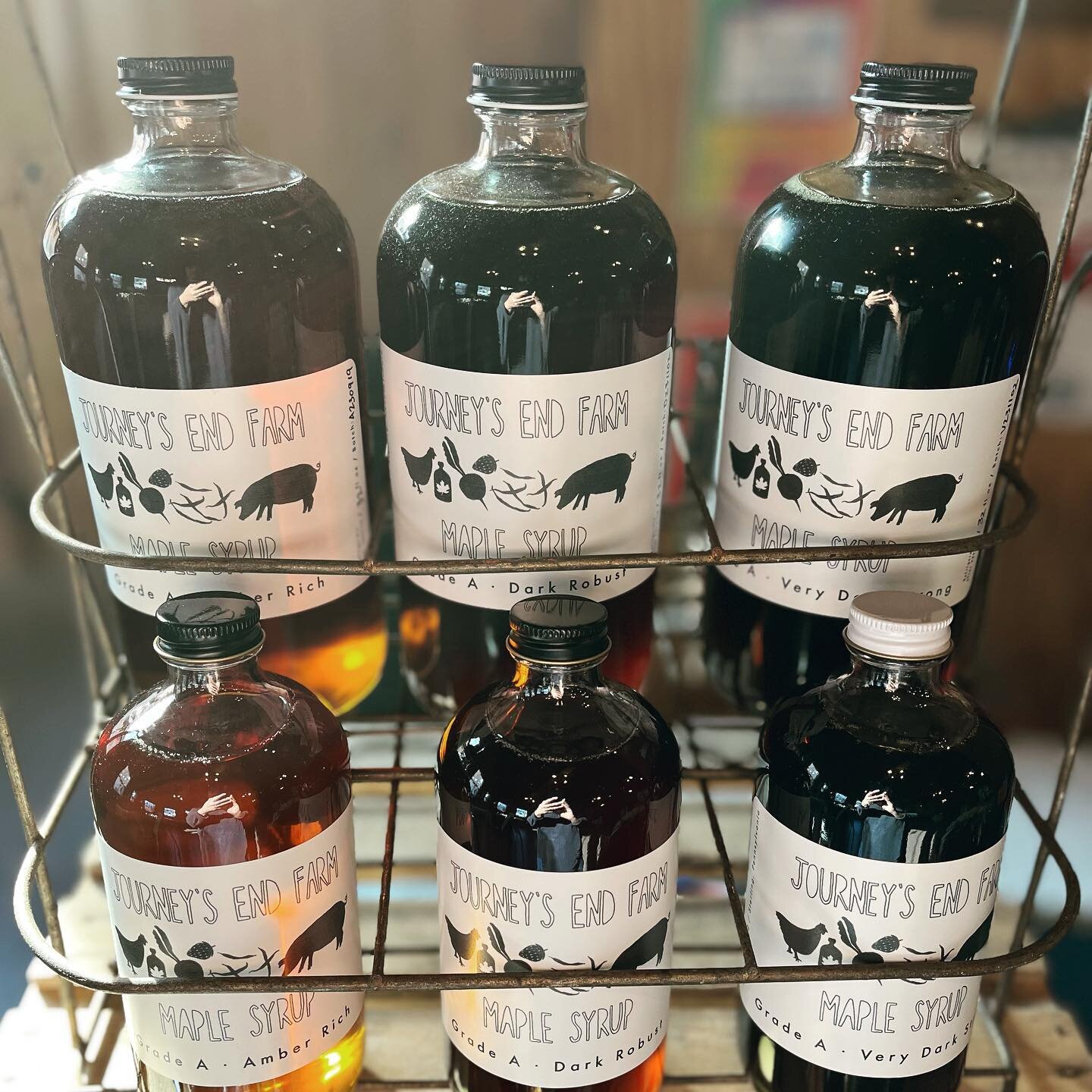 If you need any last minute treats, we&rsquo;ll be at the Main Street Market in Honesdale tomorrow with pretty little bottles scrumptious syrup and jars of maple cream. 11am-1pm at the Cooperage.