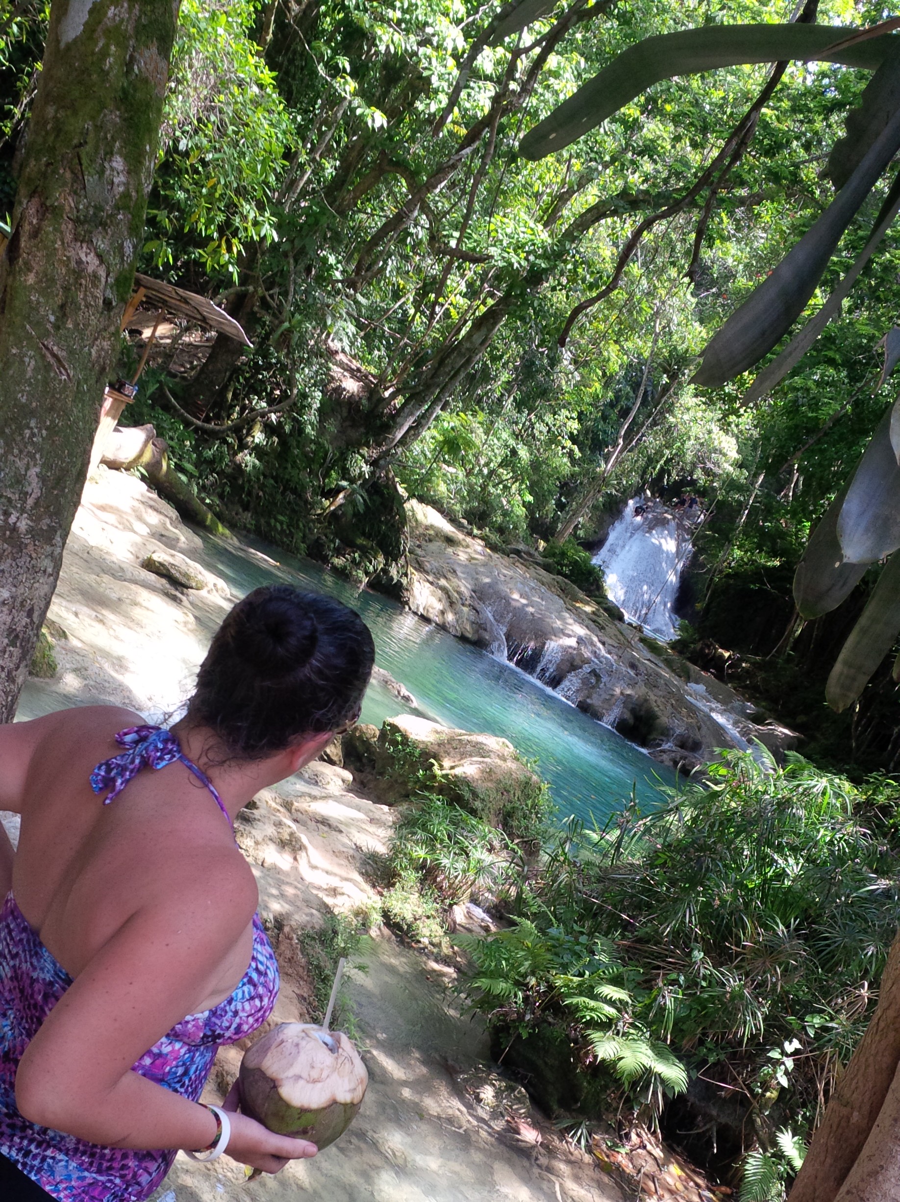 A Visit to the Blue Hole in Ocho Rios