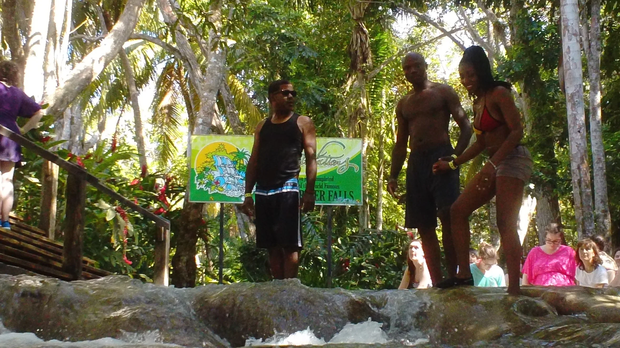 Climb Falls at Dunn's River