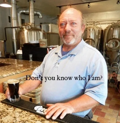  Photo by Mike Hartranft, Rio Rancho Observer of Mike while at Cazuela's.