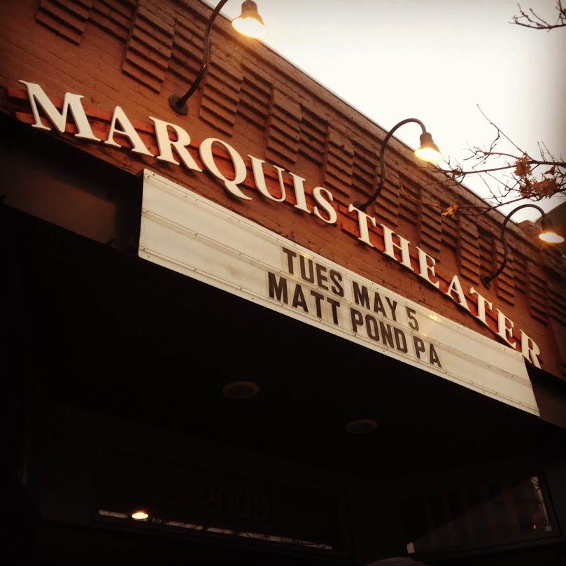 As Matt said, "The marquee of the marquis". Photo Credit: Hannah Oreskovich