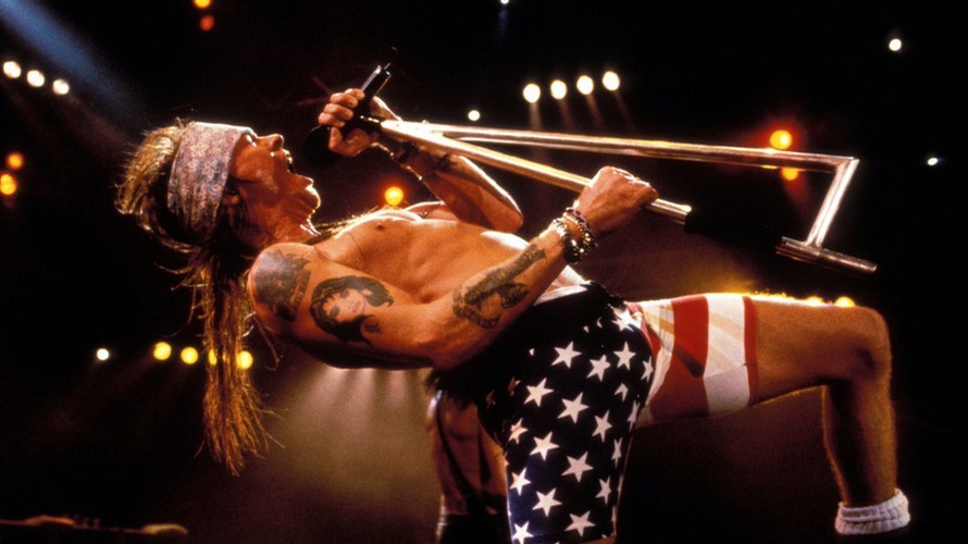 Or Axl in flag spandex.