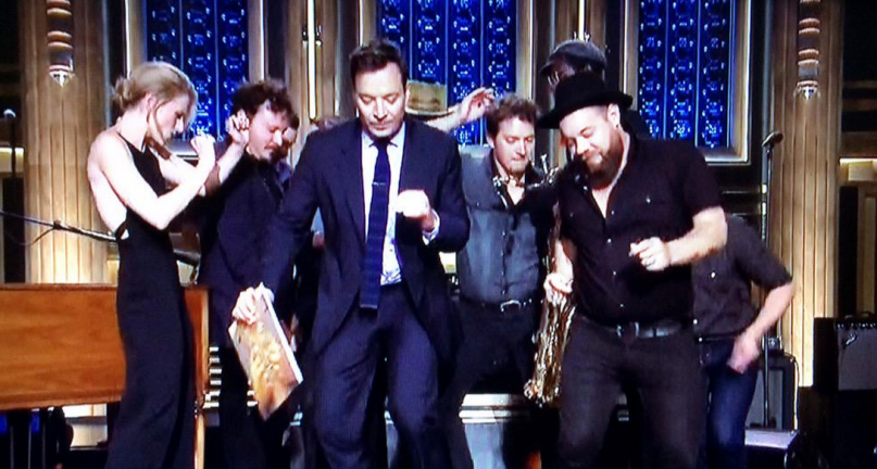 NR dancing with Fallon.