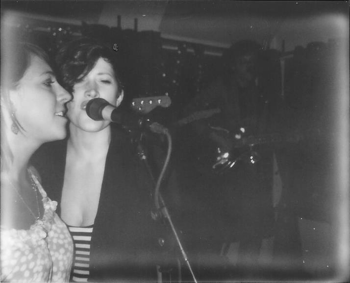 the foxfeather ladies. polaroid: becky guidera