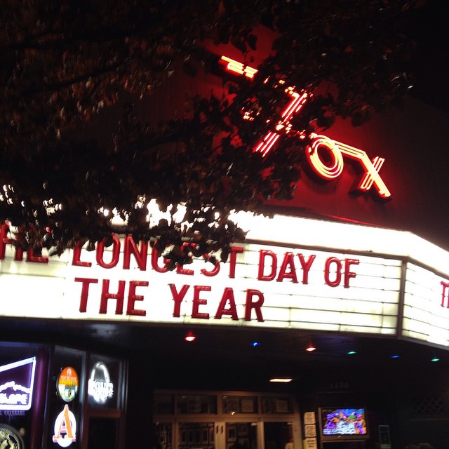 the longest day of the year has another fox show soon.