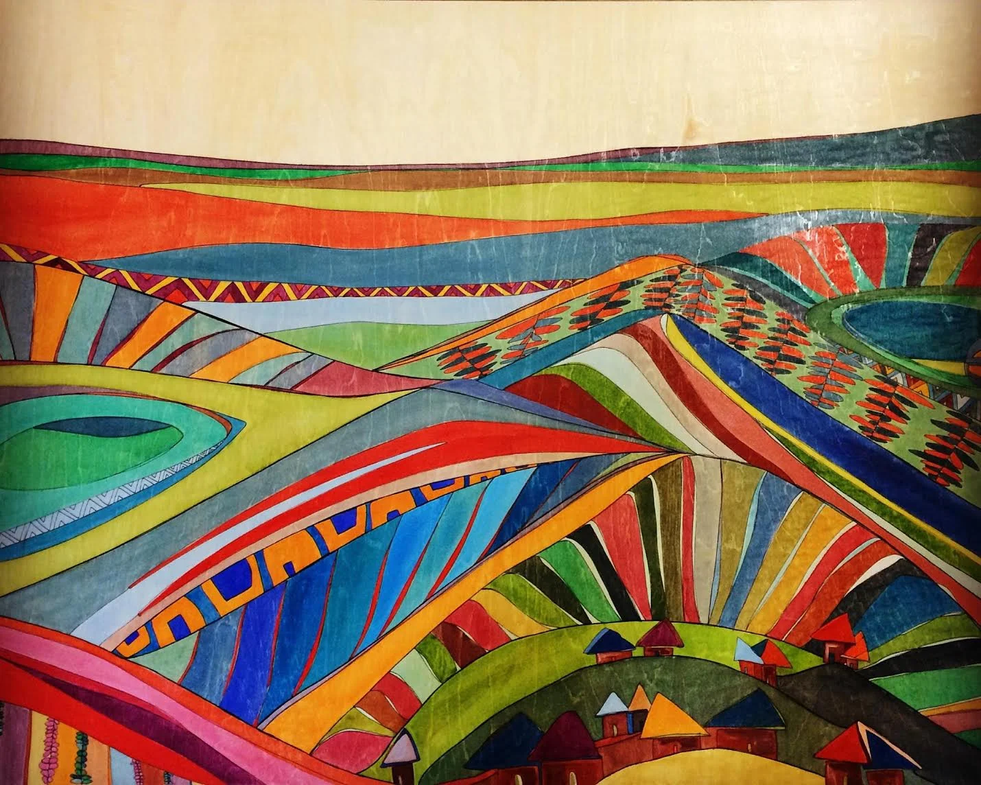 One of KT's paintings. 