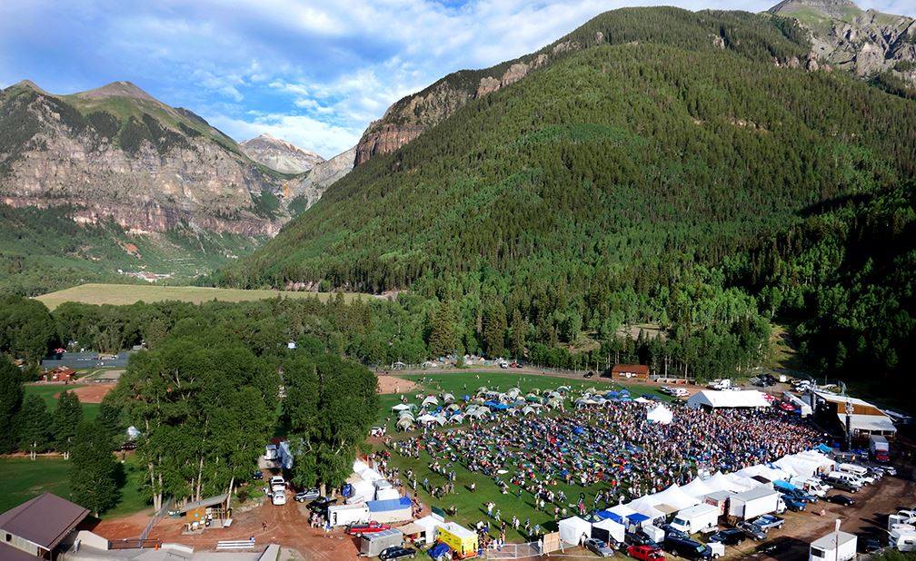 Views on views at Telluride's Ride Festival.