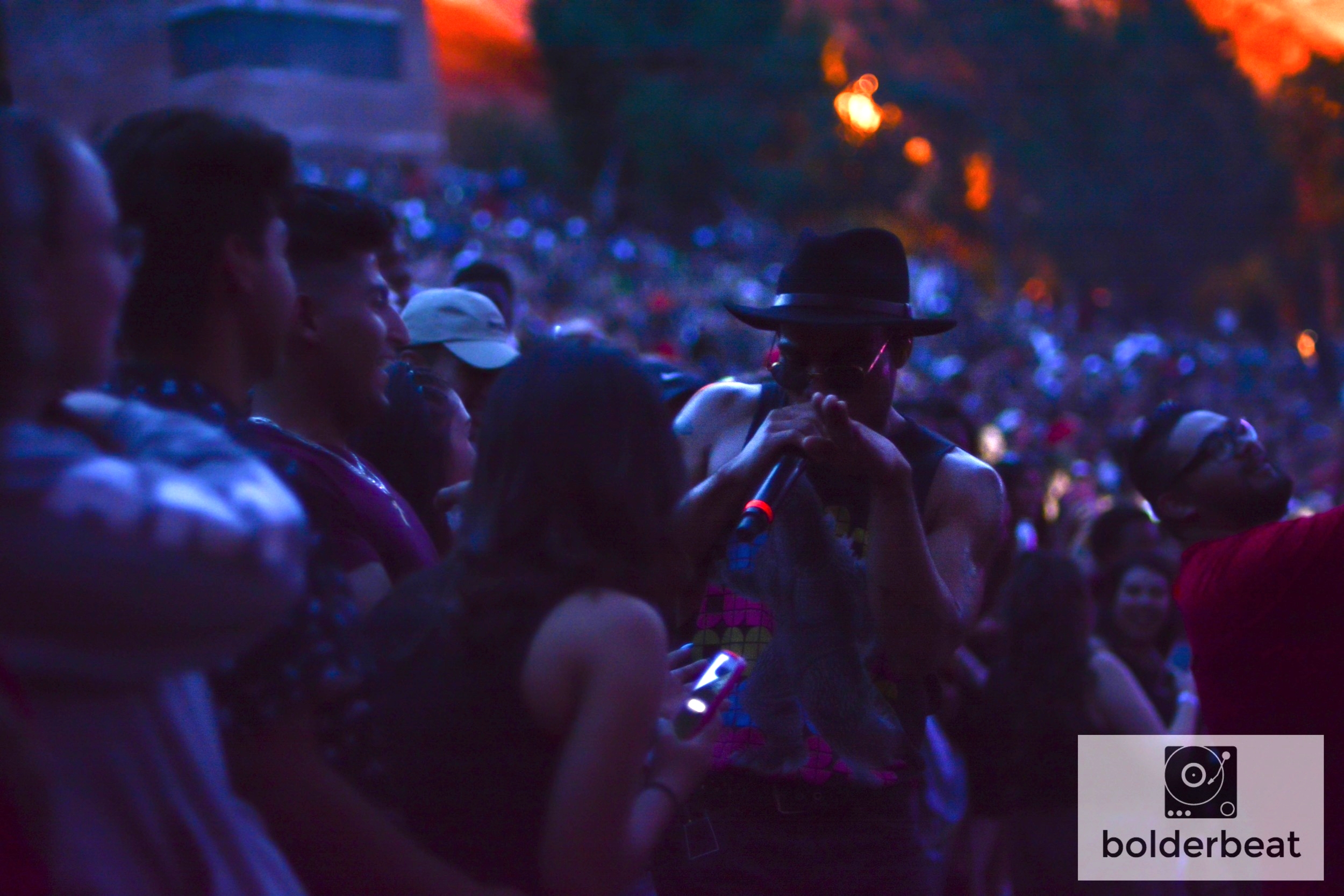 Anderson Paak at his recent Red Rocks performance.