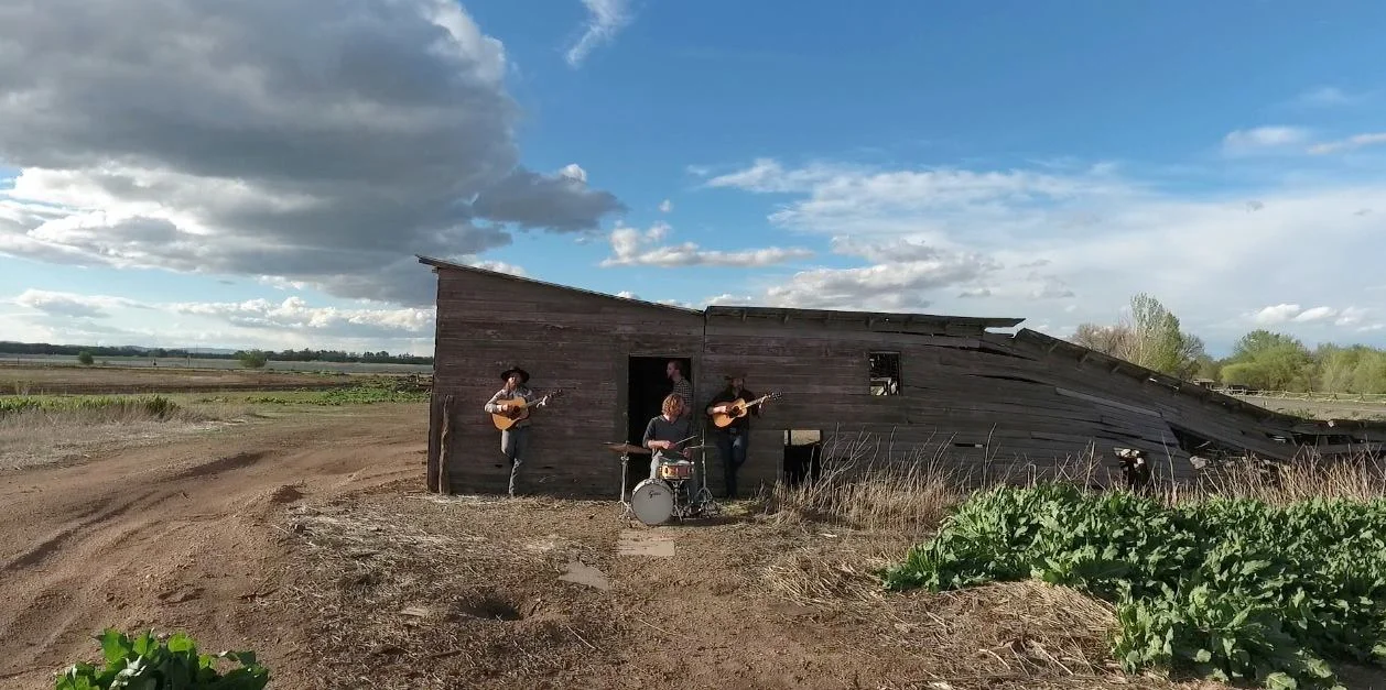 A scene from Grant Farm's "Fill Your Cup" music video. 