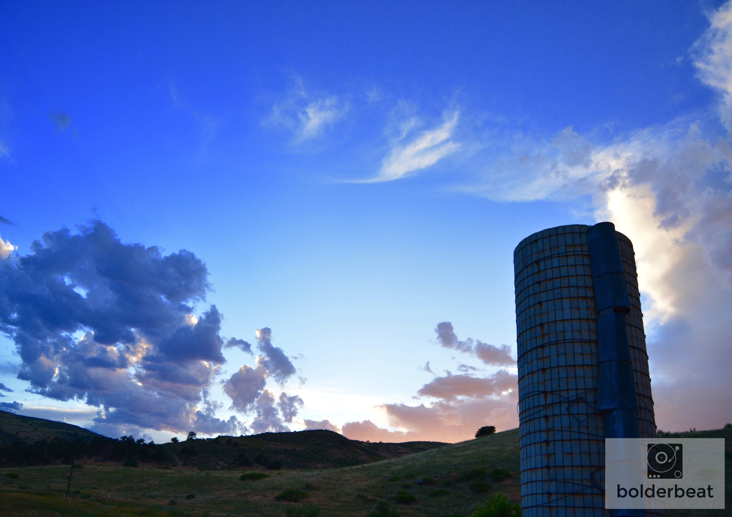 Parrish Ranch at sunset.
