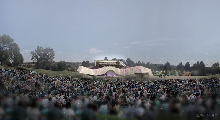 The Denver Levitt Pavilion. Photo per Denver Levitt Pavilion.