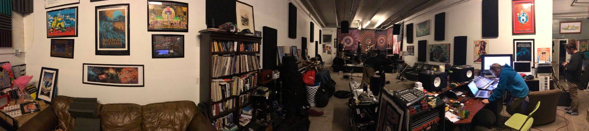 The setup.
