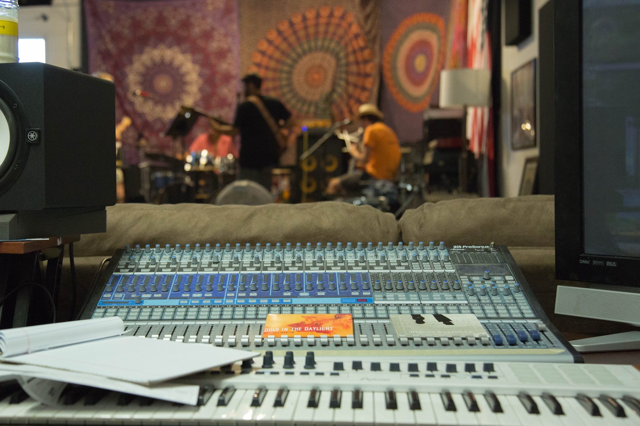 Life behind the board. 