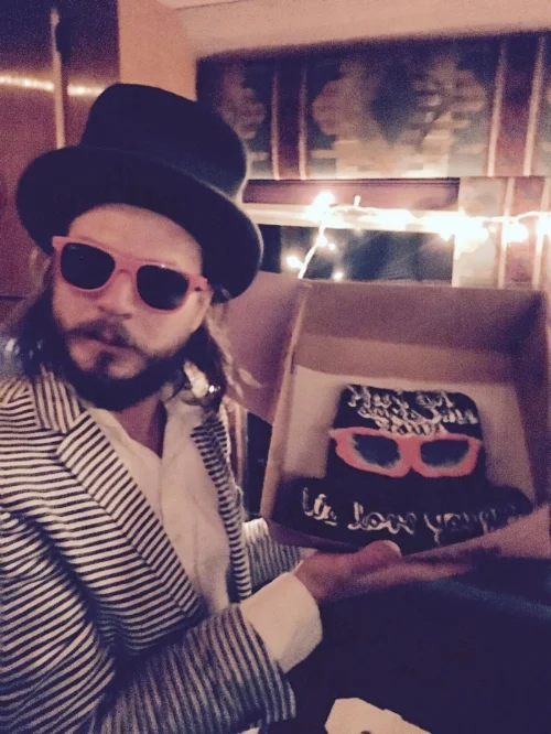 Another thing that goes with joints? Cake. Duh.