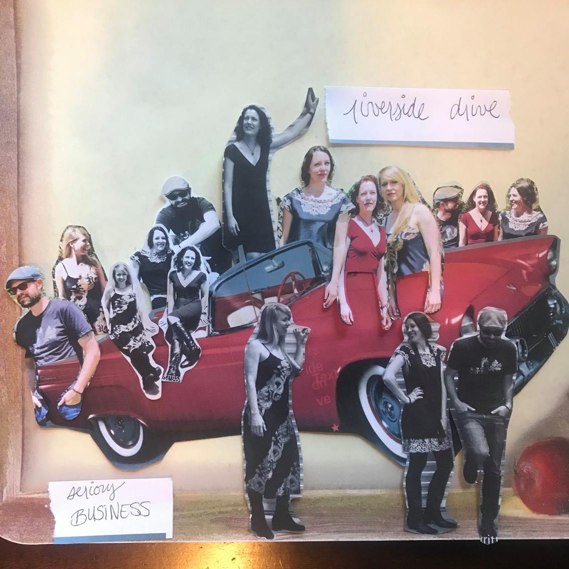 The album artwork for Serious Business .