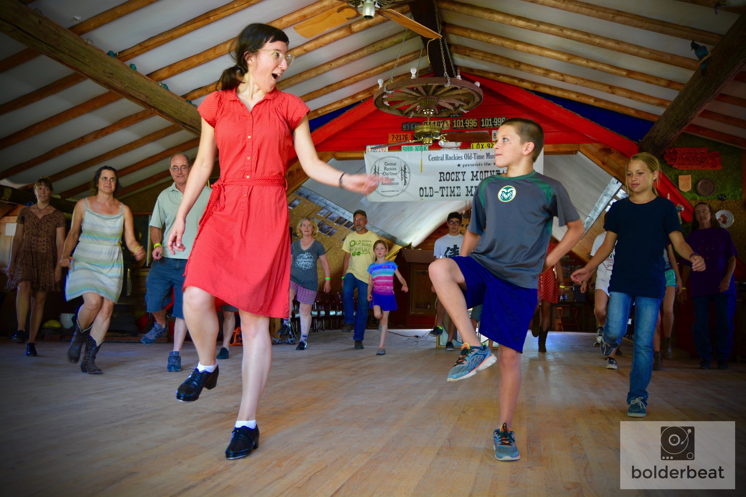 A barn dance at CROMA last year. 