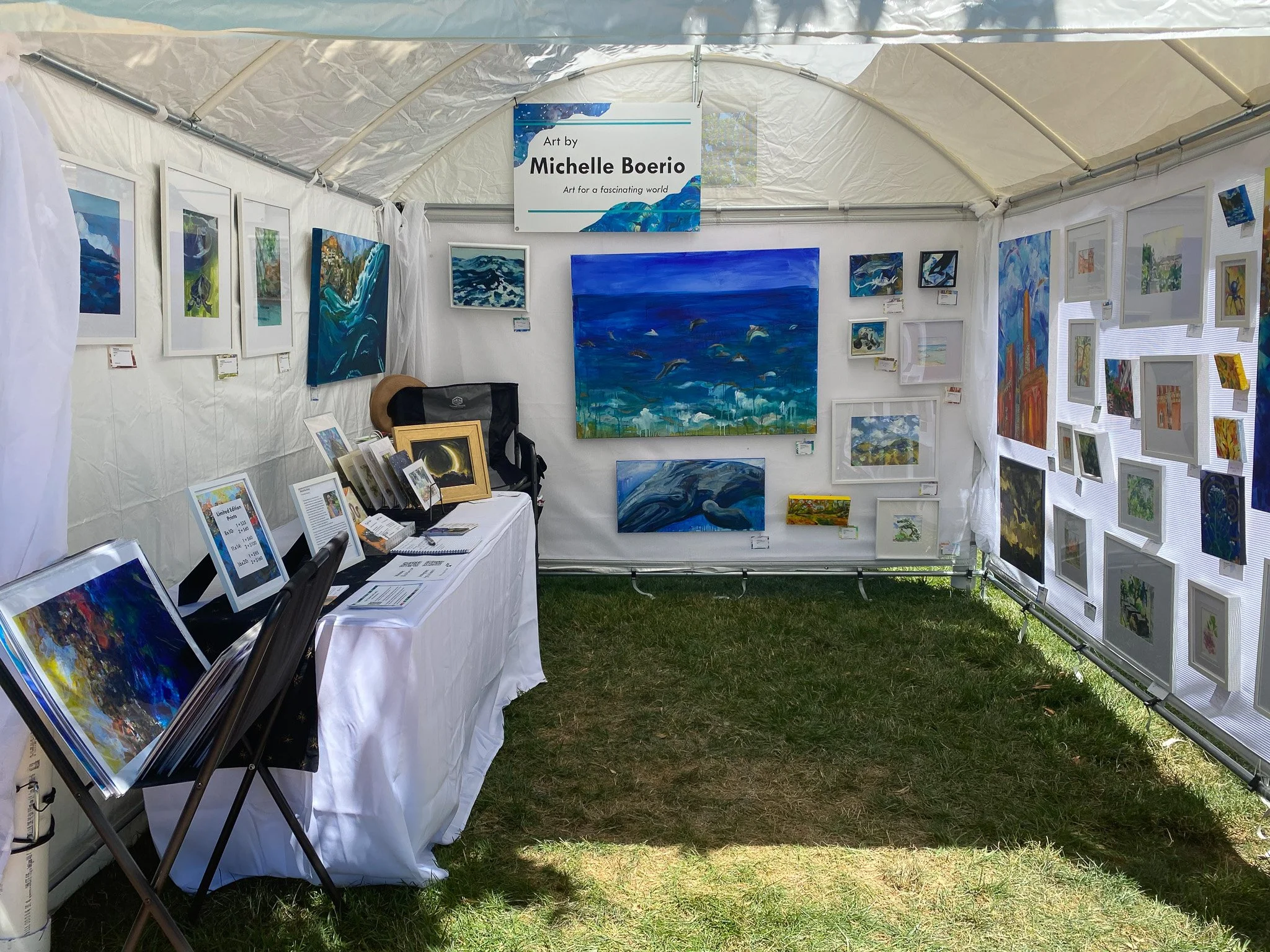 Michelle Boerio at the Worthington Arts Festival!