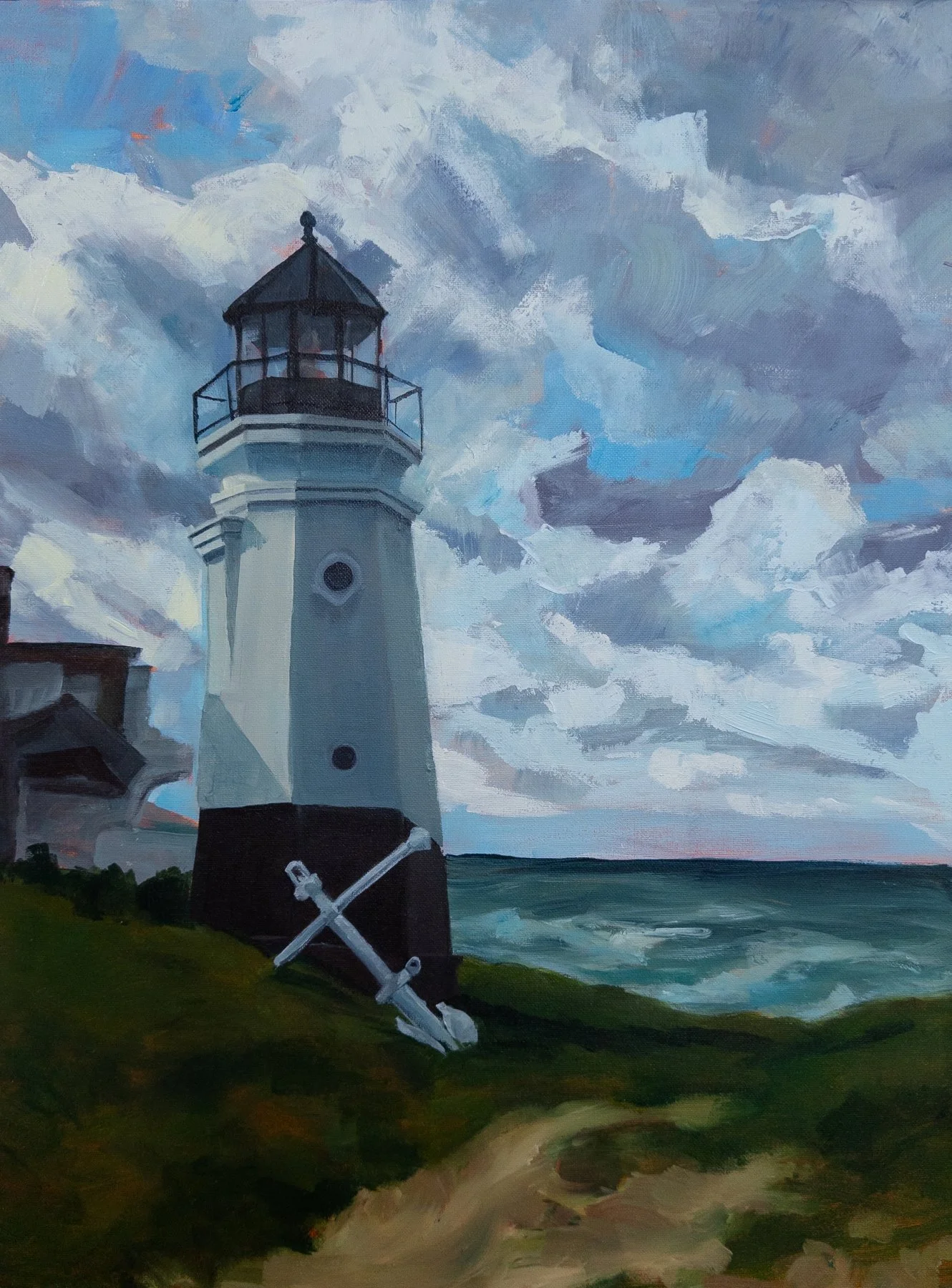 Path to the Light House - Original Painting
