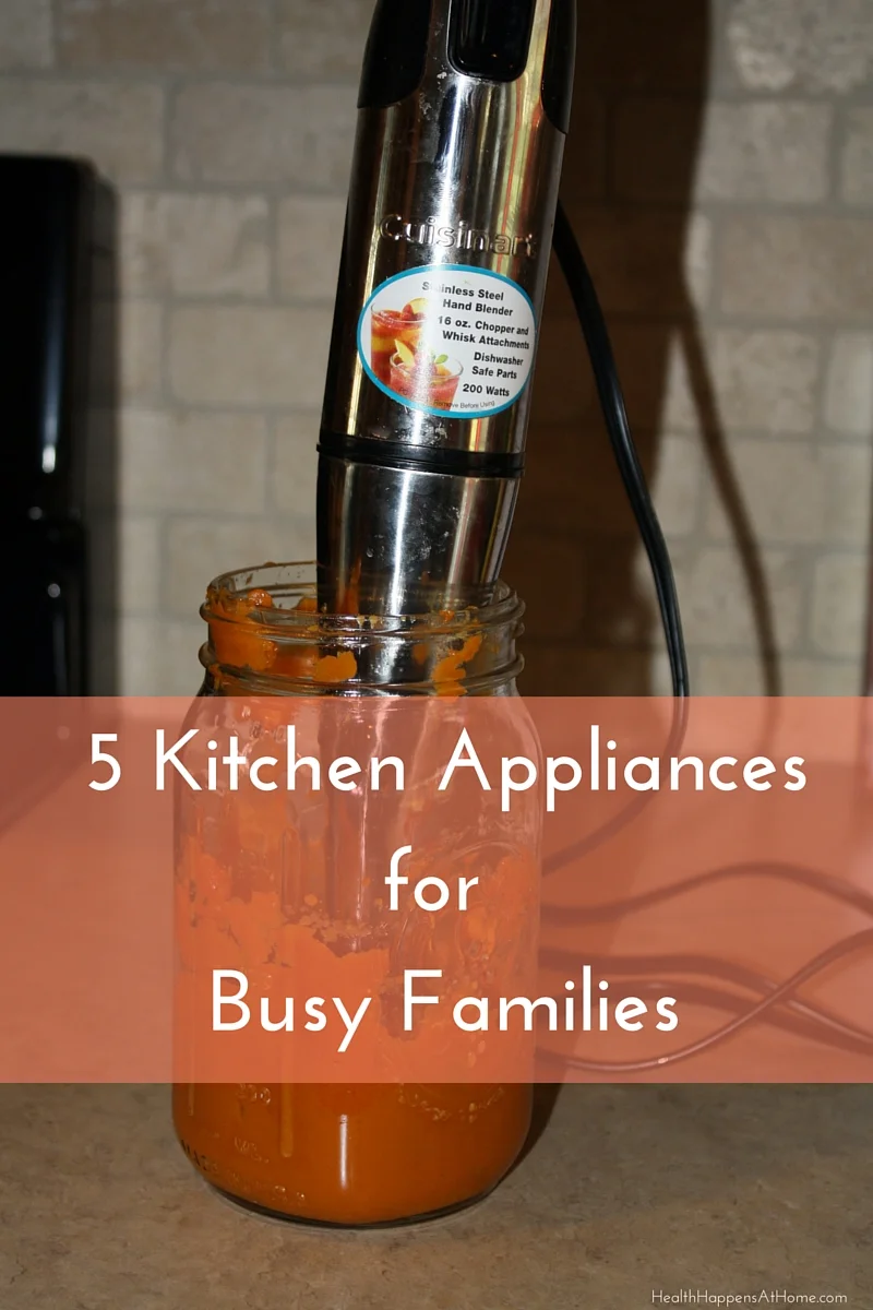 Top 5 kitchen appliances for busy families