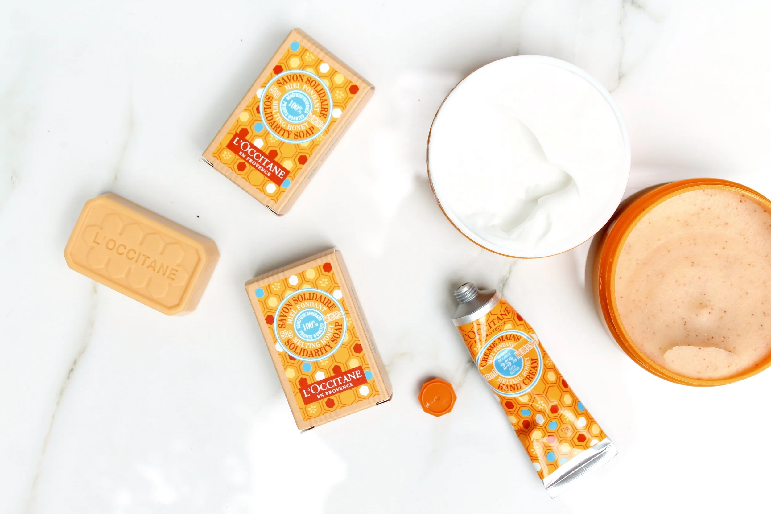 L'OCCITANE . SHEA MELTING HONEY COLLECTION
