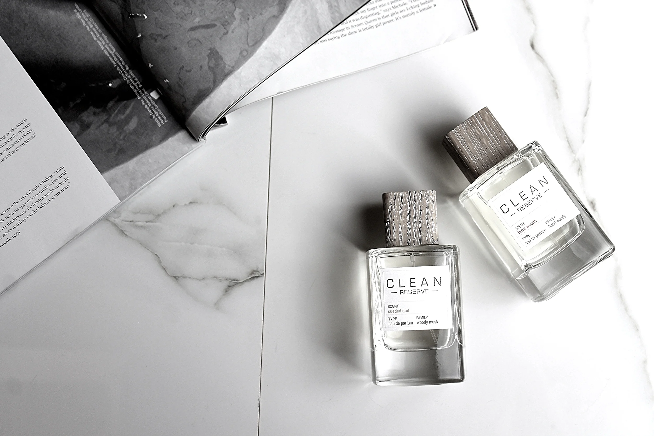 CLEAN RESERVE / SUEDED OUD + TERRA WOODS