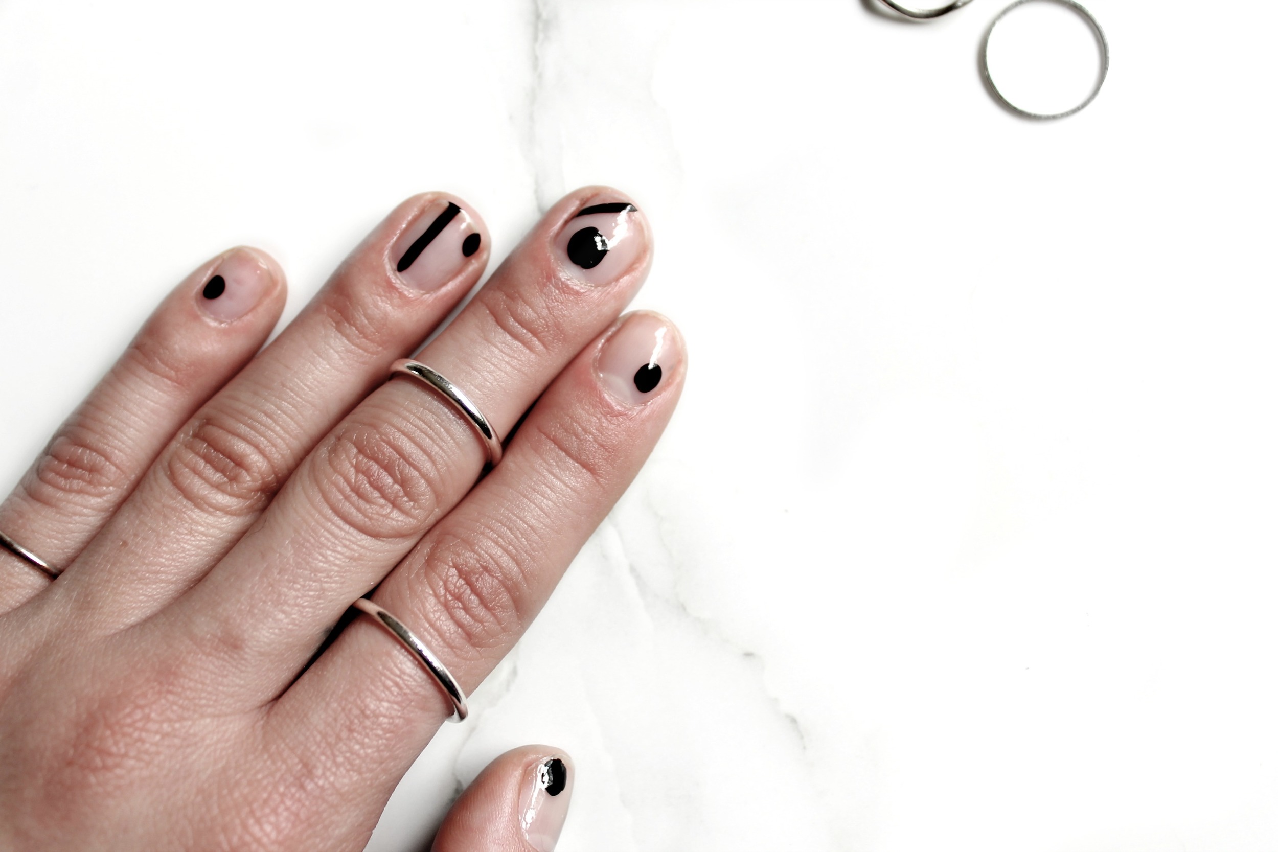 Spring Manicure: Fine Lines | Neutral nails, Subtle nails, Stylish nails