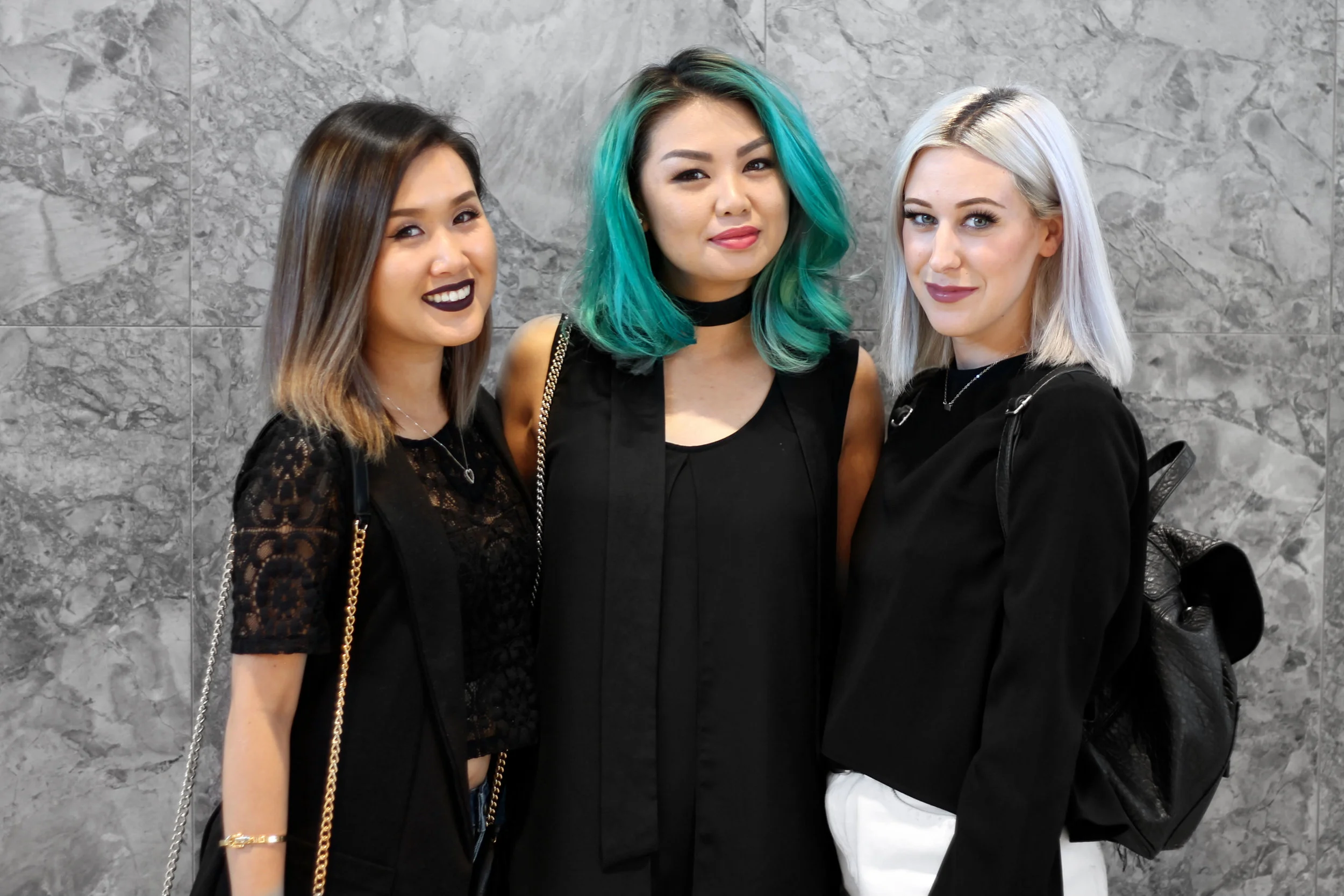 Tracey of Lipstick And Muffin , Vyvian To and Myself at the Yorkdale Launch Event