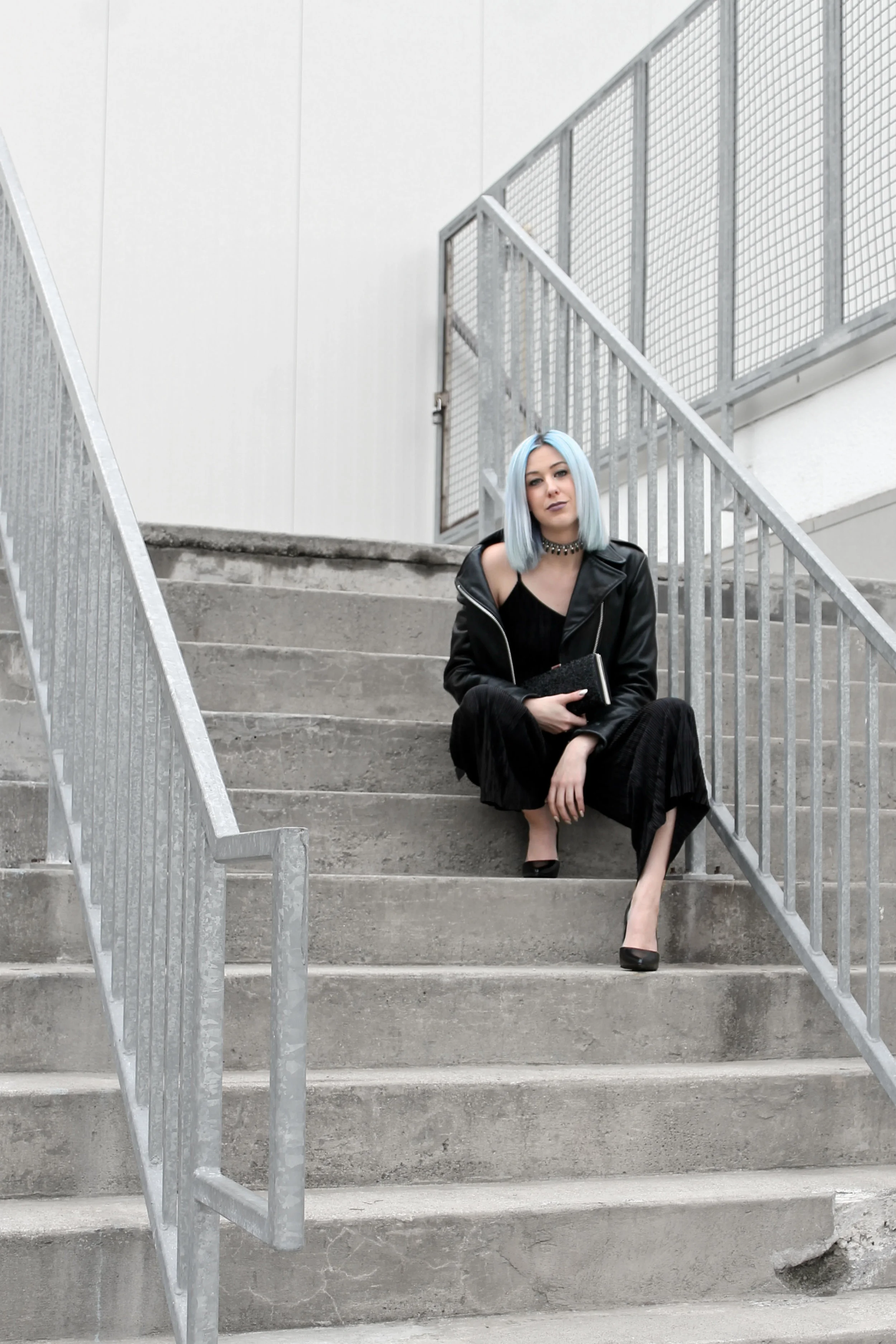 **leather jacket featured not included**