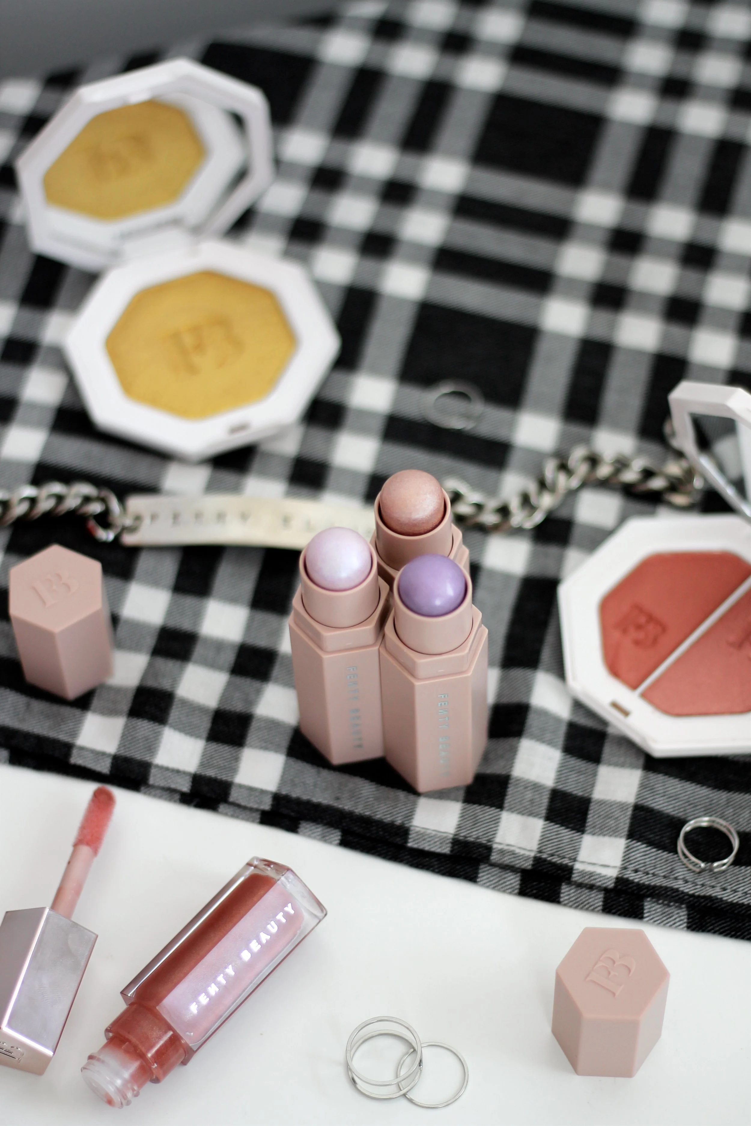 Swatches and Review of the Fenty Beauty by Rihanna Collection Available at Sephora on Bratty B