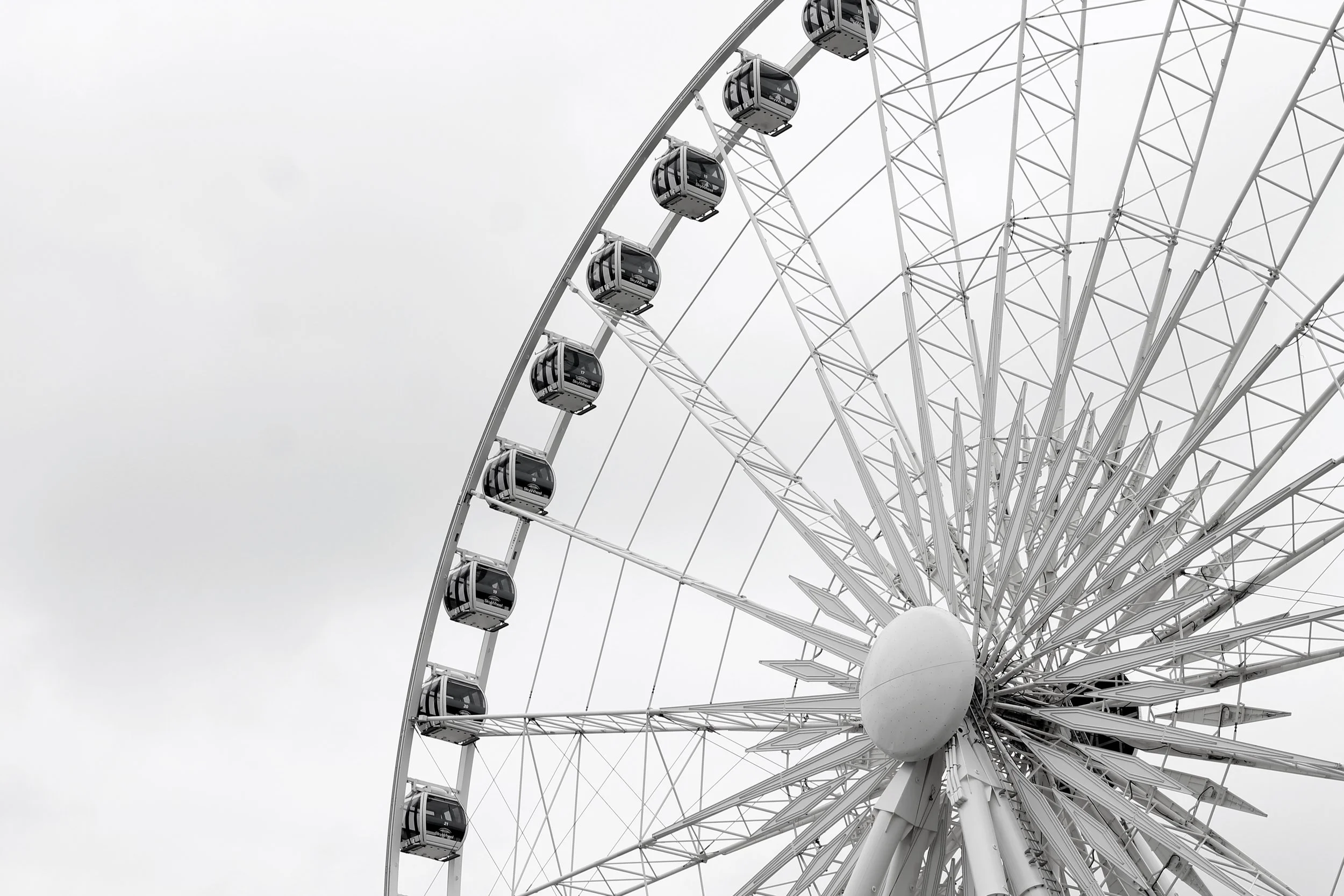 The Skyview Wheel in Clifton Hills in Niagara Falls, ON Canada taken by Bratty B