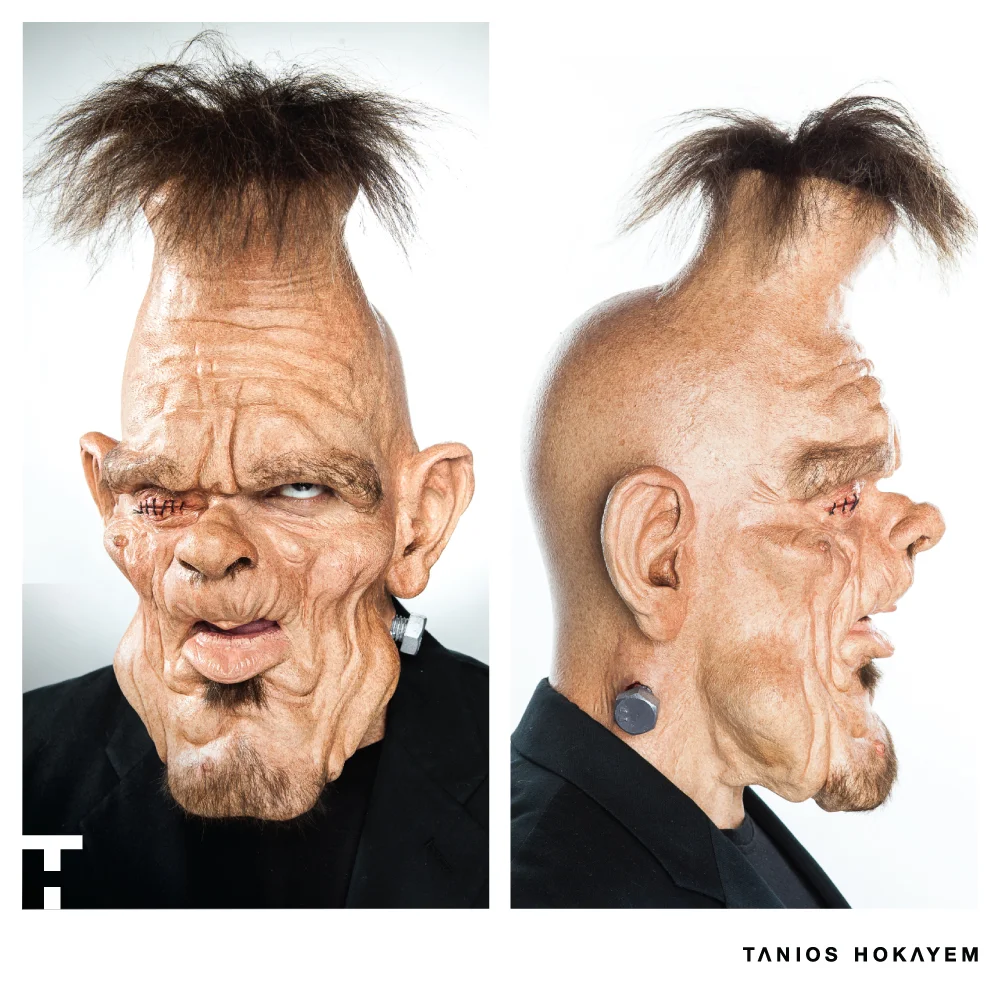 Frankenstein Special Effects Makeup by Tanios Hokayem