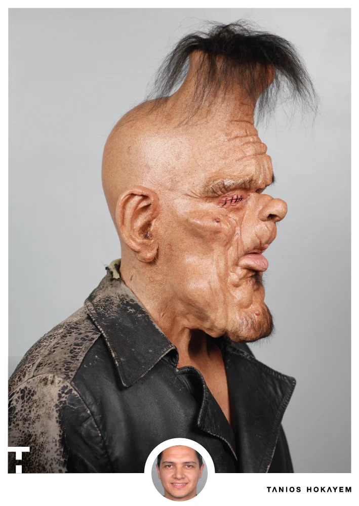 Frankenstein Special Effects Makeup by Tanios Hokayem