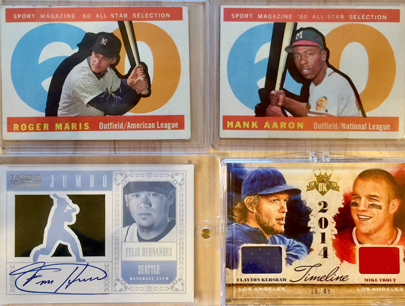  Individual cards in all sports