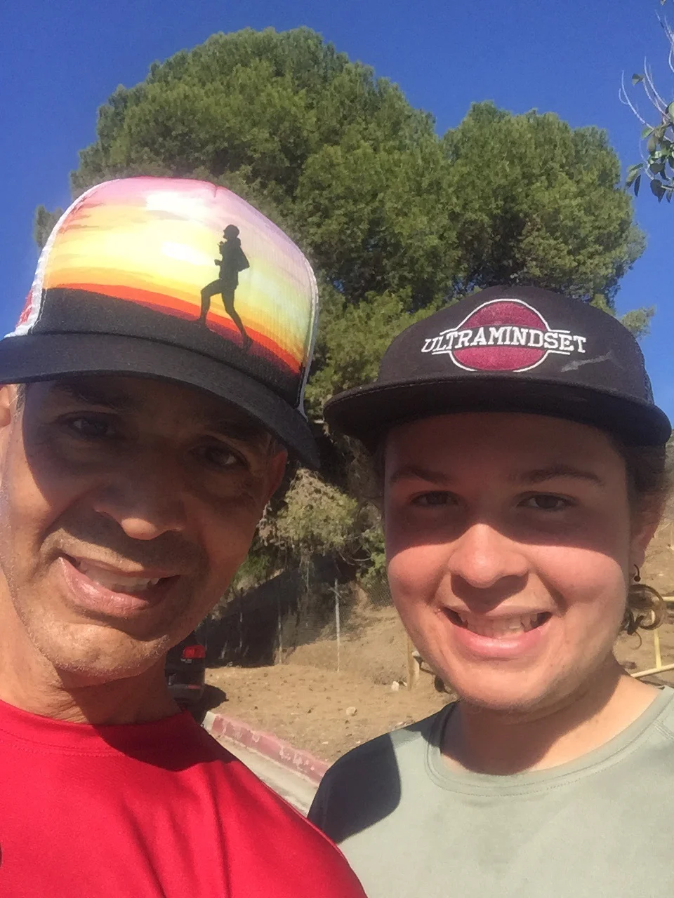 My dad and I in our Forerunners.