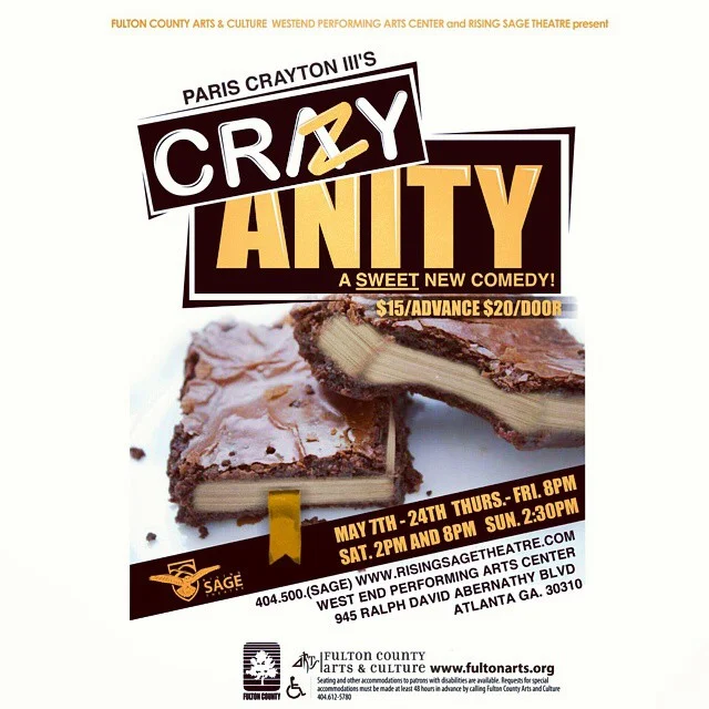 Do you have your tickets yet? #Crazyanity #risingsagetheatre  #comedy #play #onsale